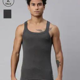 Pack of 2 Scoop-Neck Vests-image-88