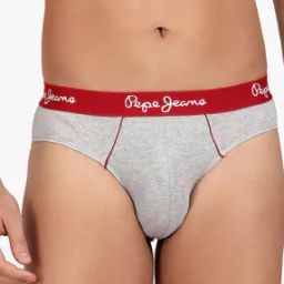pepe jeans Cotton Briefs with Contrast Waistband-picture-43