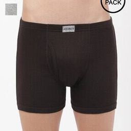 Pack of 3 Boxer Briefs with Elasticated Waist-image-95