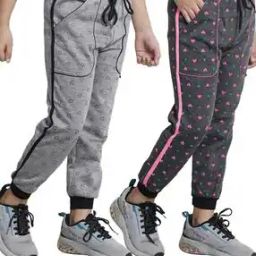Pack of 2 Printed Fitted Track Pants-image-37