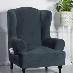 Wingback Chair Slip Cover-image-29