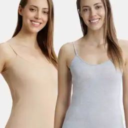 jockey Pack of 2 Super Combed Cotton Camisole with Adjustable Straps & StayFresh Treatment-1487-picture-10
