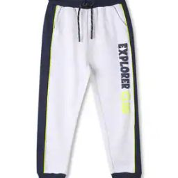 Boys Typographic Embossed Joggers-image-85