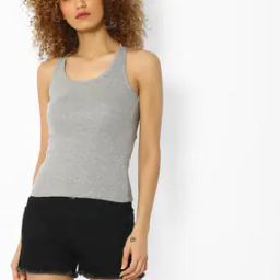 Heathered Racerback Top-image-81