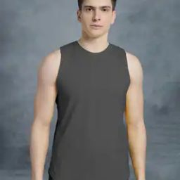 Men Round-Neck Sleeveless Vest-image-83