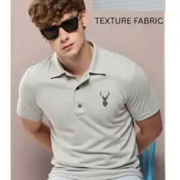 Men Regular Fit Polo T-Shirt with Short Sleeves-image-58