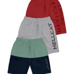 Boys Regular Fit Graphic Printed Shorts-picture-15
