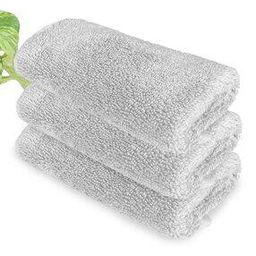 Pack of 3 Bamboo Face Towels - Odour Free Quick Absorbent & Soft-image-13