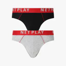 Pack of 2 Mid-Rise Panelled Briefs-image-29