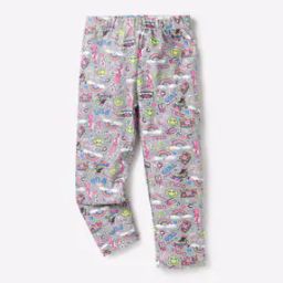 Printed Mid-Rise Leggings-image-95