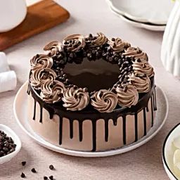 Cream Drop Chocolate Cake Half Kg-image-57