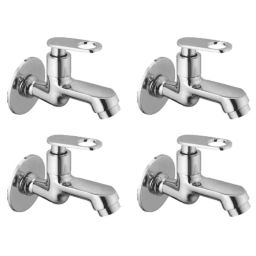 Drizzle Oreo 1/2 inch Brass Chrome Finish Bib Cock with Quarter Turn &a; Foam Flow (Pack of 4)-picture-26