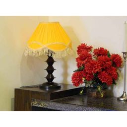 Tucasa Table Lamp with Fringe Shade, LG-72, Weight: 650 g-image-84