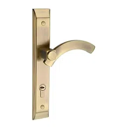 Bonus Half Moon Premier 65mm Brass One Side Key Mortice Lock Set-image-52