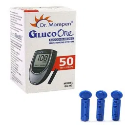 Dr. Morepen 250Pcs BG 03 Gluco One Strips with 225 Lancets Free-13