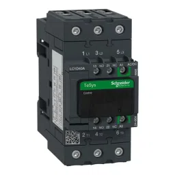 Schneider Electric TeSys 40A 24-60VDC 3 Pole D Model Low Consumption DC Power Contactor, LC1D40ABNE-20