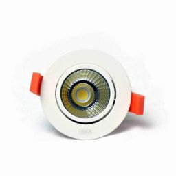 GM Fiesta 3W White Non-Dimmable Round Spot Light, 6500 K-picture-15