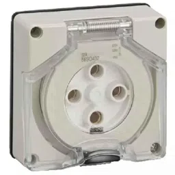 Schneider Electric 56 Series 56SO420LE-GY 4 Pin Sockets Less Enclosure 20A 500V-picture-1