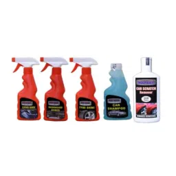Indopower Ff802 Dashboard Shiner Spray, Car Wash Shampoo, Tyre Shiner Spray, Leather Shiner: Spray, Scratch Remover Kit, AHh804-image-36