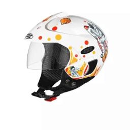 Studds Marshall Kids D2 Decor Plastic White Open Face Helmets, Size: 500 mm-picture-27