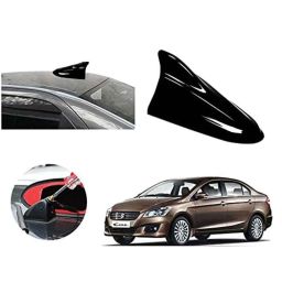 Auto Pearl ABS Black Universal Replacement Shark Fin Car Roof Antenna For Maruti Suzuki Ciaz-picture-29
