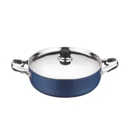 Vinod Zest 4.6 Litre Deep Frypan with Lid, ZSEP30 (Pack of 3)-18