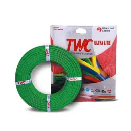 TWC Ultra Lite 2.5 Sqmm Green FR PVC Insulated High Voltage Industrial Cable, Length: 90 m-image-33