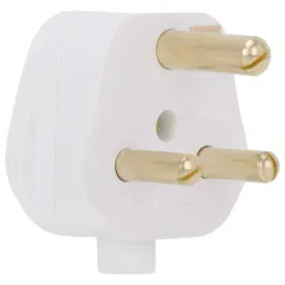 Cona 16A Polycarbonate White 3 Pin Soft Plug Top, 2491 (Pack of 5)-picture-18