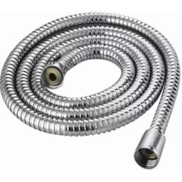 Neelkund 1.5m Stainless Steel Chrome Plated Flexible Shower Tube for Bathroom &a; Kitchen-image-89