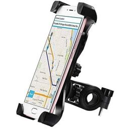 Miwings Universal Bike Mount Holder 360 Degree Rotating Handlebar Cradle Stand For Bicycle, Motorcycle, Scooty Fits All Smartphones (1.Pcs Multicolor)-47