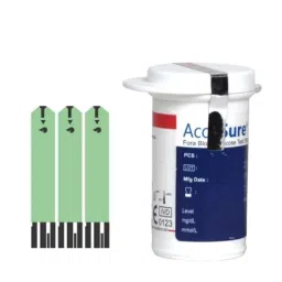 AccuSure Blue Glucometer 25 Pcs Test Strips-21