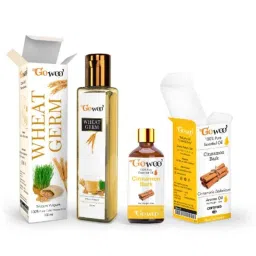 GoWoo 2 Pcs 10ml Natural Cinnamon Bark Aroma Oil &a; 100ml Wheat Germ Carrier Oil Set, GWOC373-P13+P185-picture-20