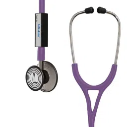 Lifeline Max III Stainless Steel Purple Dual Side Diaphragm Chest Piece Stethoscope with 2 Way Tube, STH002-PR-image-47