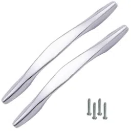 Atom 218 10 inch Chrome Plated Finish Zinc Cabinet Pull Handle (Pack of 2)-image-52