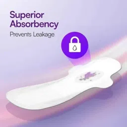Flawsome 30 Pcs High Absorption Cotton Sanitary Pad Set with Paper Disposal Pouches, Size: L (Pack of 10) image 5