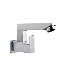 Aquieen Kubix Brass Chrome Wall Mounted Sink Cock-image-47