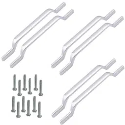 Atom 207 4 inch Chrome Plated Zinc Cabinet Pull Handle (Pack of 6)-image-53
