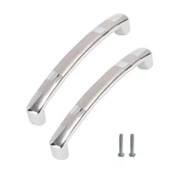Atom 536 8 inch CPPT Finish Zinc Cabinet Pull Handle (Pack of 2)-image-1