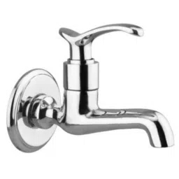 Drizzle Duck Brass Chrome Finish Silver Long Body Bib Cock, ALONGDUCK-picture-27