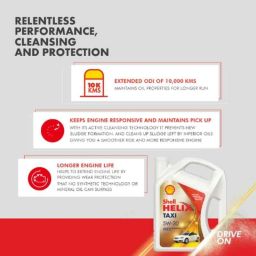 Shell 3L Helix Taxi 5W-30 API SN Plus Synthetic Technology Engine Oil image 2