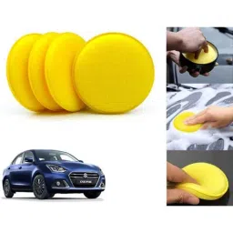 Auto Pearl Polyurethane Beige Washing &a; Waxing Polish Foam Sponge for Dzire 2022 (Pack of 4)-picture-33