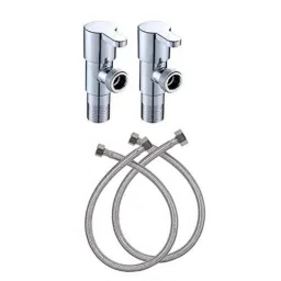 IRIS Brass Angle Valve with Connection Pipe by Moglix (Pack of 2)-image-62