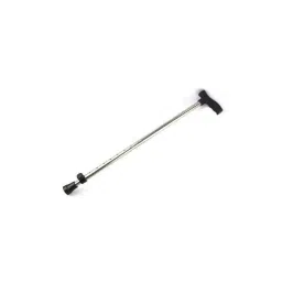 S&a;S Height Adjustable Stainless Steel Single Walk Stick-picture-41