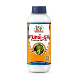 EBS Fungi-5X 500ml Hexaconazole 5% SC Fungicide for Control Powdery Mildew &a; Sheath Blight-16