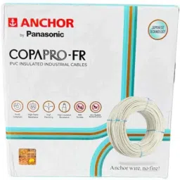 Anchor Copapro 2.5 Sqmm FR PVC Insulated White Industrial Cable, Length: 90 m-picture-37