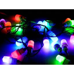 Tucasa Bullet Shape Multi Colour String Light, DW-181 image 2