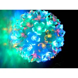 Tucasa Multi Colour Hanging Flower Ball Light, DW-183-41