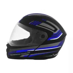 Studds Ninja Elite Super D1 Decor Plastic Matt Black Full Face Flip-up Helmet, Size: 600 mm-picture-15