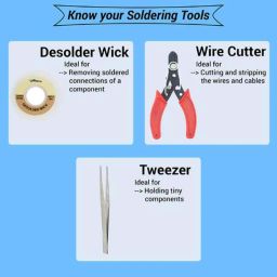 Hillgrove 8 in 1 Mobile Soldering Iron Equipment Tool Machine Kit with Flux Paste &a; Wire, HG0088 image 3