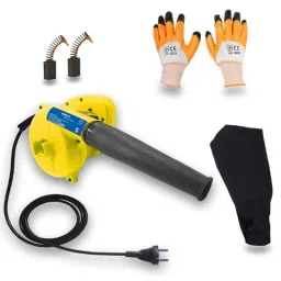 Walkers 900W 18000rpm Yellow Electric Air Blower with Air Blowing Pipe, Dust Bag, Carbon Brush &a; Gloves, WKFC015-image-54
